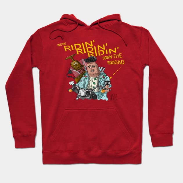 The GodThumb: Electro Robo Boogie 2 Hoodie by 51Deesigns